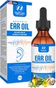 Bio-Ear-Öl für Ohren Infektion - Natürliche Eardrops für Earache Prävention, Swimmer's Ear & Wax Entfernung - Kinder, Erwachsene, Baby, & Hunde Earache Remedy - mit Mullein, Knoblauch, Calendula Made in USA (2 Oz)