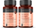 purclinica 1000mg Resveratrol x 180 Tablets (2 Botellas de 90 Tabletas Cada - 6 Meses Suministro). 10 x Fuerza y con Extracto de Pepper Negro para Absorción de Faster