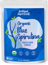 Melhor espirulina azul orgânica de Ellie (Extrato de Phycocyanina) - 60 Servings - Odorless - Vegan, Não OGM, Sem glúten, Sem leite - Coloração de alimentos orgânicos - para smoothies & Protein Drinks etc