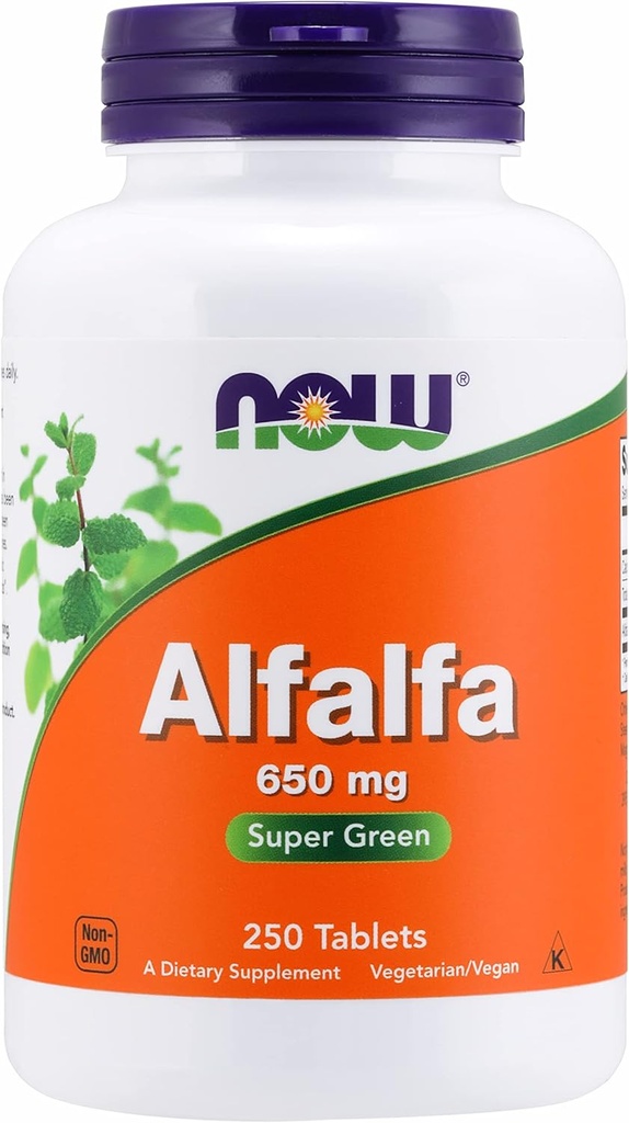 Alfalfa 10 谷物 625 mg 250标签