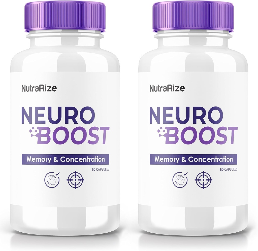 (2 pakiranji) Neuro Boost – Premium kapsule s čisto formulo za fokus, opozorilo in vsak dan ostrino 