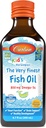 Carlson - Kid's The Very Finest Fish Oil, 800 mg Omega-3s, norska, hållbart källad, orange, 200 ml