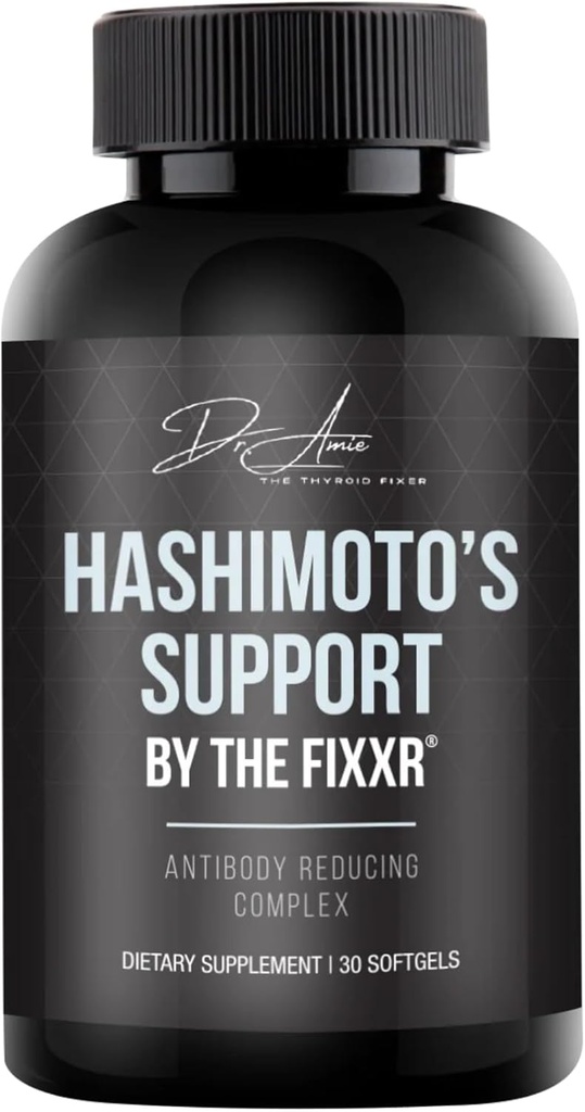 התמיכה של Hashimoto על ידי ד"ר Amie | Antibody Reducing Complex | 30 יום אספקה, 30 Softgels
