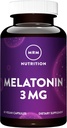 MRM Melatonin 3 mg, 0.10 Pound