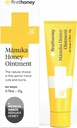 FIRST HONEY Manuka Wound Ointment [.75oz - 21g] | Rapid Wound Repair Gel | Fast Relief for Skin & Burns | Manuka Honey from New Zealand | Antibiotic Free Burn Care, Scar Gel, Dressing Aid