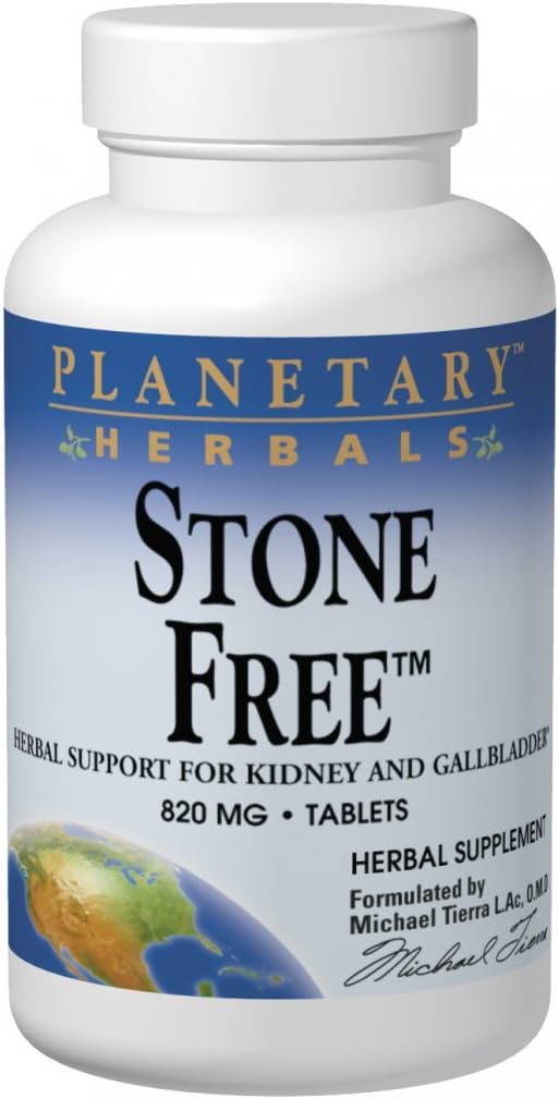 Planetary Herbals Stone Free 820mg Supplement Herbal Support - 270 Tablets