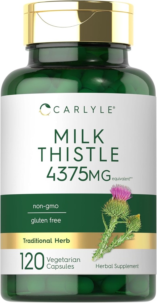 Carlyle Milk Thistle Supplements124; 4375mg