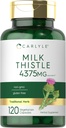 Carlyle Milk Thistle dodatek 124; 4375mg Tobolky 124; 120 Tobolky 124; High Potency Extract 124; Vegetarian, Non- GMO, gluten zdarma