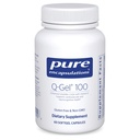 Pure Encapsulations Q-Gel 100 (Hydrosoluble CoQ10) | CoQ10 with Vitamin E to Enhance Solubility | 60 Softgel Capsules