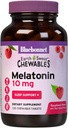 BlueBonnet Nutrection EarthSweet Melonains 10 mg Fast- Acting Quickly Dissolve Nighttime Relaxation & Restful Sleep Support - Sleep Aid - Free, Vegan - Raspberry Flavor - 120 Chewable Tablets