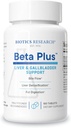 Biotics Research Beta-PlusTM Elikadura Ox Bile Salts Digestive Enzymes Supplement for Bile Production For No Gallbladder-Supports Oro har, Aids Fat Digestion, hornitzen Betaine 180 Tabs