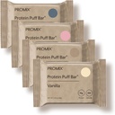 ProMix Nutrition Protein Puff Bars - Variety Pack - Vanilla, Šokolāde, Zemeņu, Melleņu - Marshmallow Crispy Treat - augsts olbaltumvielu un zemu kaloriju - 12 Bars