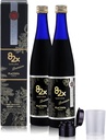 82X Liquid Placenta Drink - Premium Placenta 450.000mg Placenta - 15,000 Marine Collagen Peptides Suplemento de Japón con 82 plantas fermentadas, patentadas para la piel de la piel 2Pack