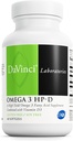 Els laboratoris DAVINIC Omega 3 HP- DD - Dietary suplementari per donar suport al sistema Imnee, parsecs de salut i calculars Cardio Skins * - amb vitamina D3 i Més - Guten-Free - 60gels