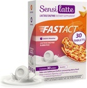 Lactase Enzyme 30 Tabletler Flavor - 9.000COM - Sensilatte - Hızlı Dissolution - Digestive Comfort ile Yardım - Prati Donaduzzi