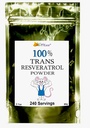 100% Pure Trans Resveratrol Toz 240 2.1 oz (60 Grams) 250mg Per Servisleri