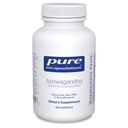 Pure Encapsulations Ashwagandha - 500 mg Ashwagandha Extract - Metabolism & Stress Support - Immune Support - GMO Free & Vegan - 120 Capsules