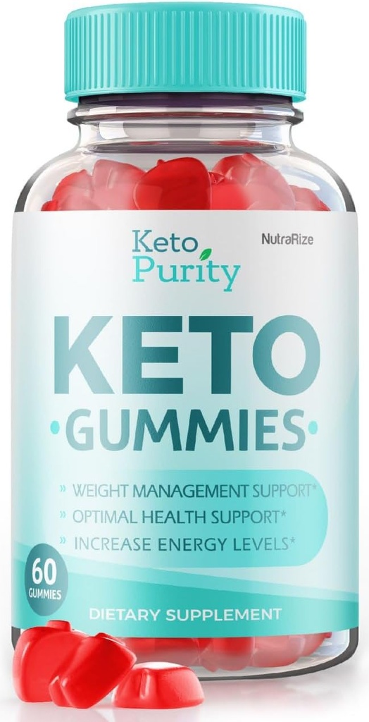 NutraRize Keto Purity Gummies - para perda de peso avanzado, Suplemento dietético de máxima forza, KetoPurity Gomitas Comentarios (60 Gummies)