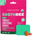Sootheez Organic Throat Soothing Drops for Adults, Watermelon Mint, 25 Count, Refillable, Sooth Sore Throats의 훌륭한 타스팅 드롭