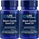 Life Extension Black Cumin Seed Oil, 60 softgels (Pack of 2)