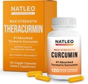 Theracurmin Turmeric Curcumin 보충교재, 120 조사, 높은 흡수 Turmeric & Curcumin - 남자와 여자를 위한 합동 보충교재 - 42.6X 더 Bioavailablity
