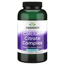 Swanson Calcium Citrate Complex Muscle Bone Health Support Mineral Supplement 300 Capsules