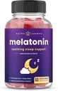 Melatonin Gummies for Kids & Adults | Natural Sleep Aid Drug-Free, Vegan Berry Flavor Kids Melatonin Gummy Supplement | 2.5mg, 5mg or 10mg Dose | Sleeping Pills Substitute (60 Count (Pack of 1))