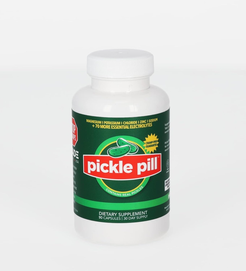 Cramp Defense, Rapid Muscle Recovery, Leg Cramps, No Pickle Juice Taste קפסולות, אבקת hydrtion אלקטרוליטית, מעכב שרירים עם ויטמין Magnesium, Potassium, ויטמין D3, 90 טבליות