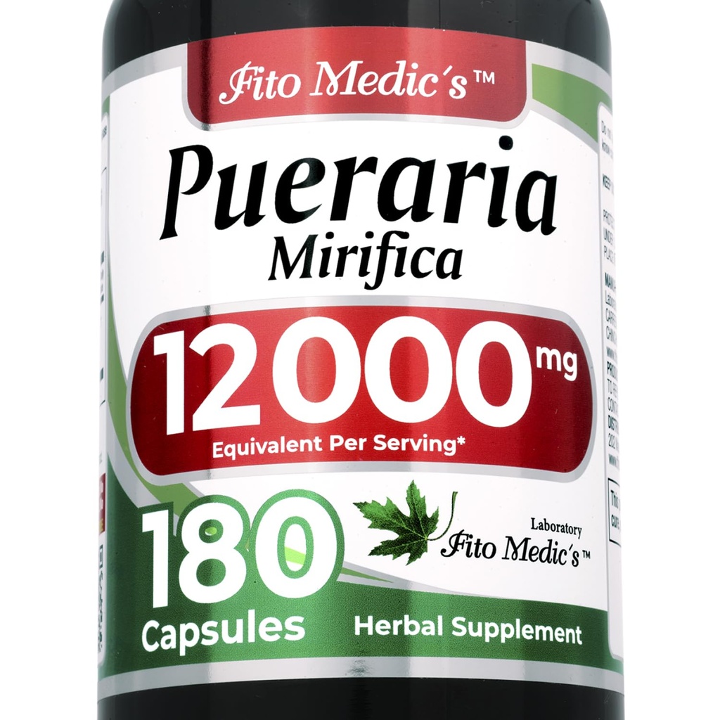 FITO MEDIC'S Lab | pueraria mirifica |180 Capsules | pueraria mirifica Capsules