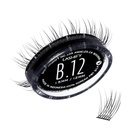 Lashify Bold 12mm Gossamer DIY Eyelash Extensiones Rellenar, Negro, Easy False Eyelashes for a Natural Look