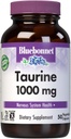 Bluebonnet Nutrition Taurine 1000mg, Freiform Aminosäure, für Nervous System Health, Soy-Free, Glutenfrei, Non-GMO, Kosher Certified, Vegan, Weiß, 50 Gemüsekapseln, 50 Servierkörper