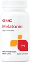 GNC Melatonin 3mg Suplemento, soporta sueño reparador, 120 Serviciones