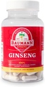 Baumann Wisconsin Ginseng kapselit 130 pillereitä 400 mg ... Pure American Ginseng juuriuutejauhe jokaisessa pillerissä - 100% Natural Panax Ginseng täydentää immuunitukea, Focus ja energiaa