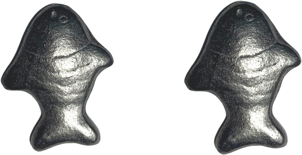 Peixe de ferro para a deficiencia de ferro 2 paquetes de ferro con bolsas de agasallo, peixe de ferro para cociñar, ferramentas de cociña para reducir os riscos de deficiencia de ferro