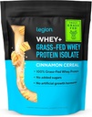 LEGIÃO Whey+ Protein Whey Isolate from Grass Fed Vacas - Whey Protein Isolate Pó Baixa Caloria, Não-GMO, Açúcar Livre, Lactose e Glúten Livre, Todo o pó de proteína natural para homens e mulheres (30 Servings)