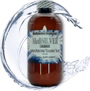 MediSILVER Clear True Free Ionic Colloidal Silver Dieta osagarria - 250 mL (8.45 Fl Oz) BPA-Free Amber Plastikozko botilan