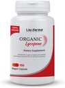 Licopeno Orgânico Suplemento Natural Antioxidante com Licopeno Orgânico de Tomato Pacote de 150 Cápsulas