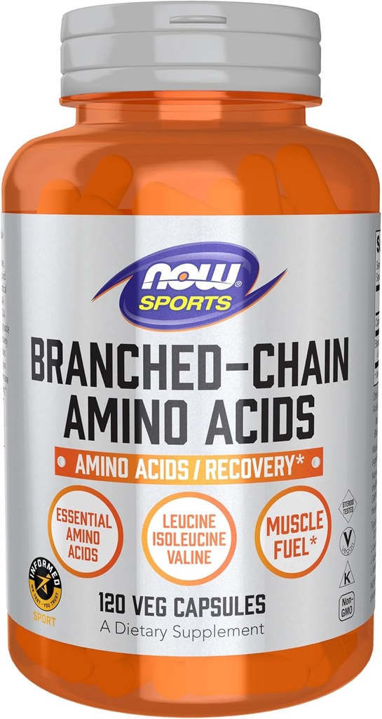 İndi Food Sports Nutrition, Branched Chain Amino Acids, Leucine, Isoleucine və Valine, 120 Veg Capsules ilə