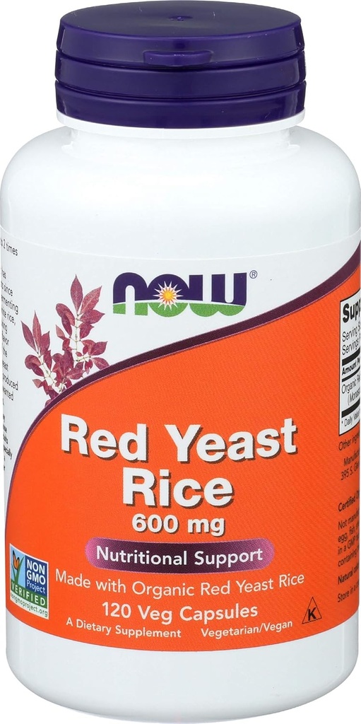 Dabar maisto SPO Red Yeast Rice 600mg, 120 CT