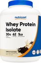 Nutricost Isolate Whey Protein Powder, Ваниль, 5 фунтов