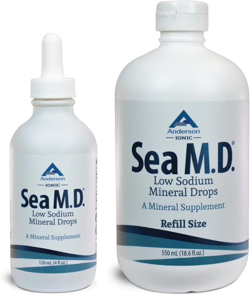 Anderson의 Trace Minerals & Refill Pack (가족을위한 경제 크기)