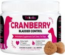 Cranberry Blader Health for Dogs - Honden Antioxidant- 160 Zachte kauwsupplementen voor een gezonde urinetrek en blaas controle 