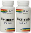 AEE Nacinamide 500 mmg Solaray 100 Vegcaps