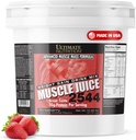 Ultimate Nutrition Muscle Juice, Weight Gain Drink Mix - Mass Gainer Workout Powder for Men & Women - Supplement for Lean Muscle Growth & Immune Support with 55g Protein - Strawberry, 10.45lb
