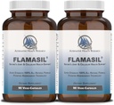 FlamasilTM (2 pakendit) - tervisliku põletiku vastuseks * | Multi-Herbal Pain Reliever * ja ühine abi | Bio-Enhanced Kurkum, Boswellia, Resveratrool ja rohkem | 13-in-1 Superfood Antioksüdandid