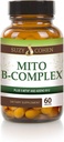 Suzy Cohen, Mito B Complex Dietary Supplement, 5-MTHF, Adeno B12, Methylation Support, תומך מערכת העצבים בריאה, Boost Energy, ויטמין B, 60 משרתים