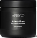 Aprico Aktivated Toxin Binder Capsules with Activated Charcoal, Zeolite, and Aloe Vera