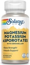 Solaray Magneesium ja Kaalium Asporotaadid w / Bromelain, Tervislik elektrolüüt, Lihased, Südame Ja Rakutugi, 60 VegCaps