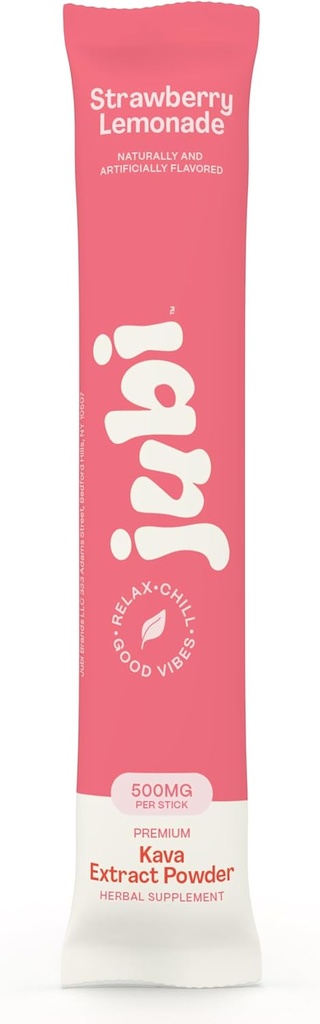 Jubi Kava Stick Packs (1 Stick, Λεμονάδα Φράουλα)