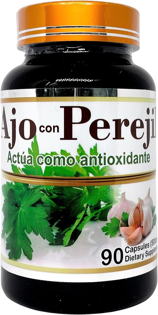 AJO con Perejil (Garlic and Parsley Extract) 500 מ"ג 45 משרתים
